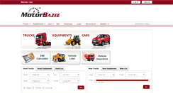 Desktop Screenshot of motorbazee.com