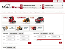 Tablet Screenshot of motorbazee.com